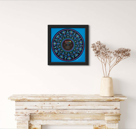 Steppenwolf - “Steppenwolf Gold” mandala dot painted vinyl record album