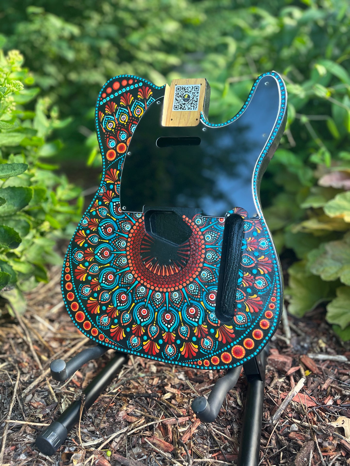 Fender Telecaster spec 1954 Telecaster electric guitar body hand painted on solid wood