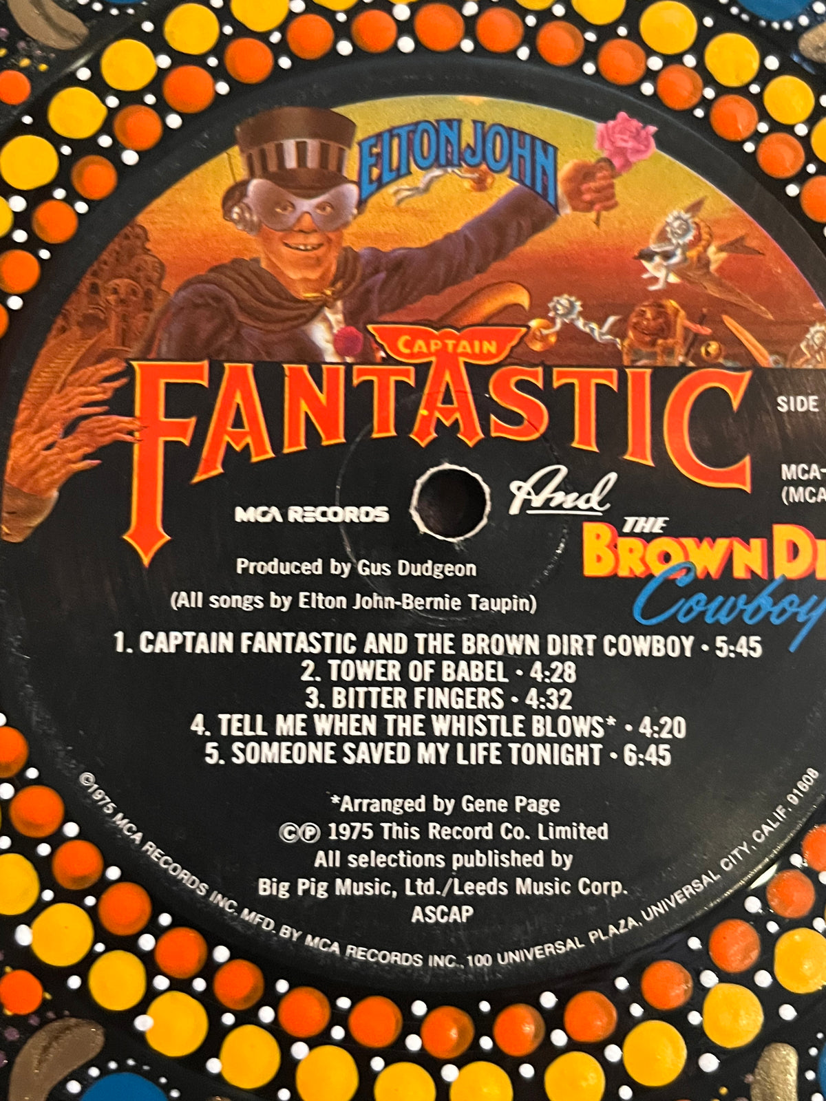 Elton John - Captain Fantastic And The Brown Dirt Cowboy