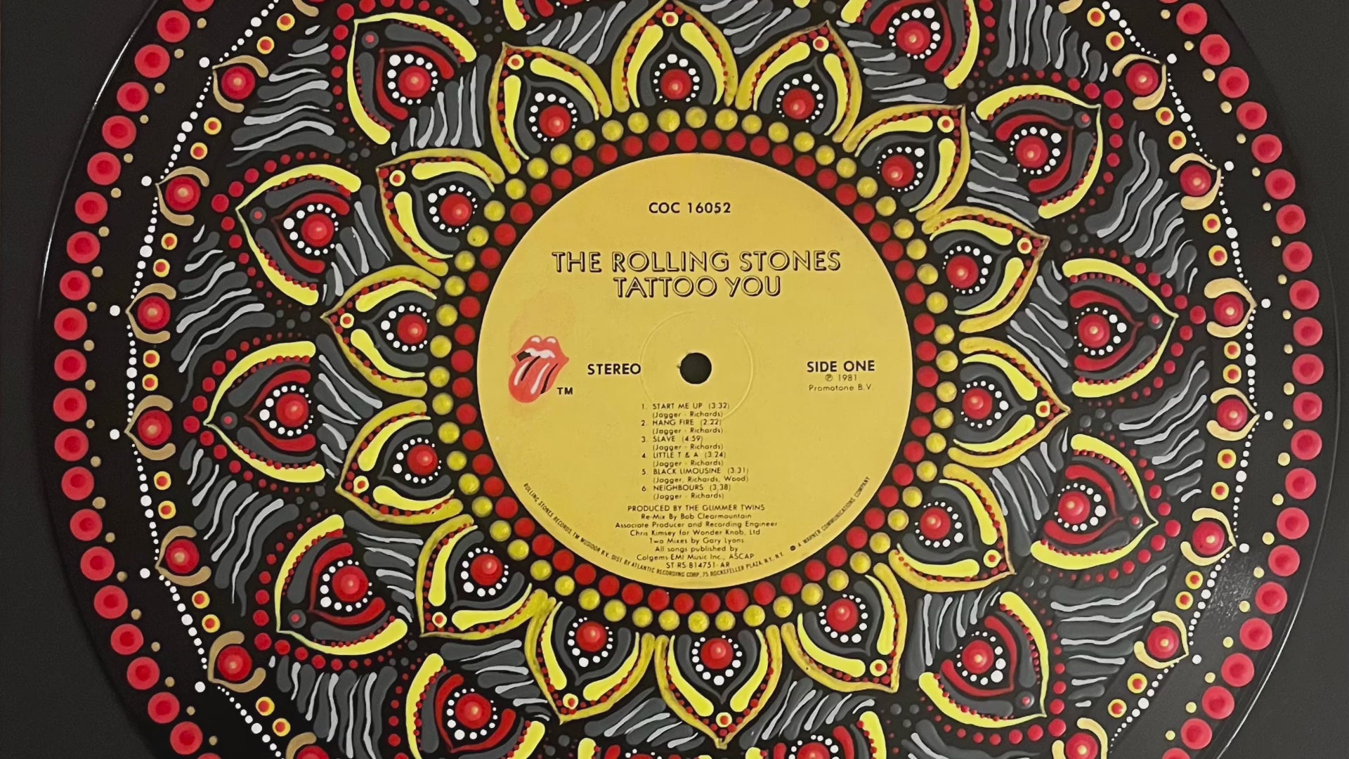 EMOTIONAL TATTOO ROLLING STONES オレンジレコード EMOTIONAL TATTOO ROLLING STONES オレンジレコード レコード